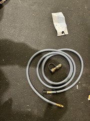 12 Feet 3/8″ Natural Gas Hose with Quick Connect 3/8 Includes Quick Connect