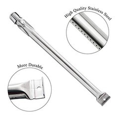 Gas Grill Repair Kit – Stainless Steel 16.5″ Burners & Heat Plate for Kitchen Gr