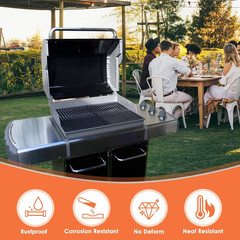 91354 Grease Tray for Weber Spirit 310 and 320 Series Grills with Side Control P