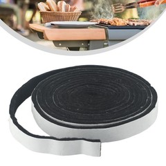 BBQ Oven Lid Gasket Tape 3MM Fire Resistant Sealing Strip for Grill Door