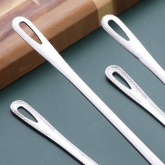2 Piece Stainless Steel BBQ Tongs Set 24 cm 28 cm for Steak Grilling Serving