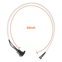 Electronic Ignition Switch/Button Grill Replacement Igniter Push Button Fits Cha