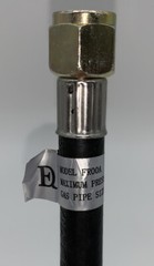 24″ Propane Low Flare Gas Hose Low Pressure Regulator Fits FR00A RV Or Grill.