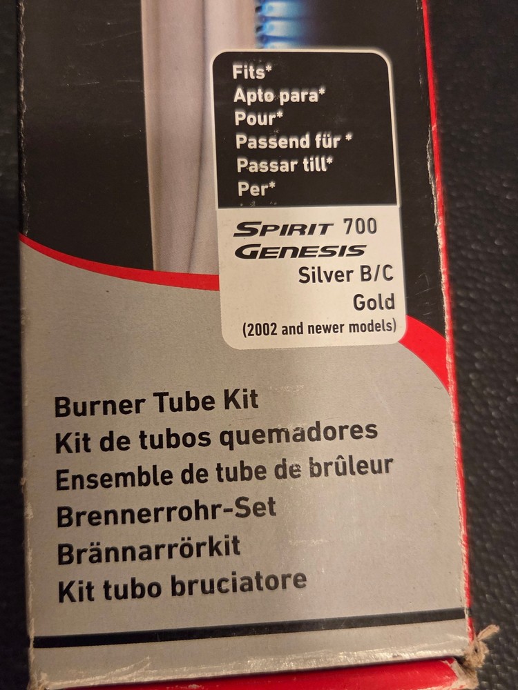 Genuine OEM Weber 7508 Spirit Genesis Silver Gold GAS Grill Burner Tube Kit NEW