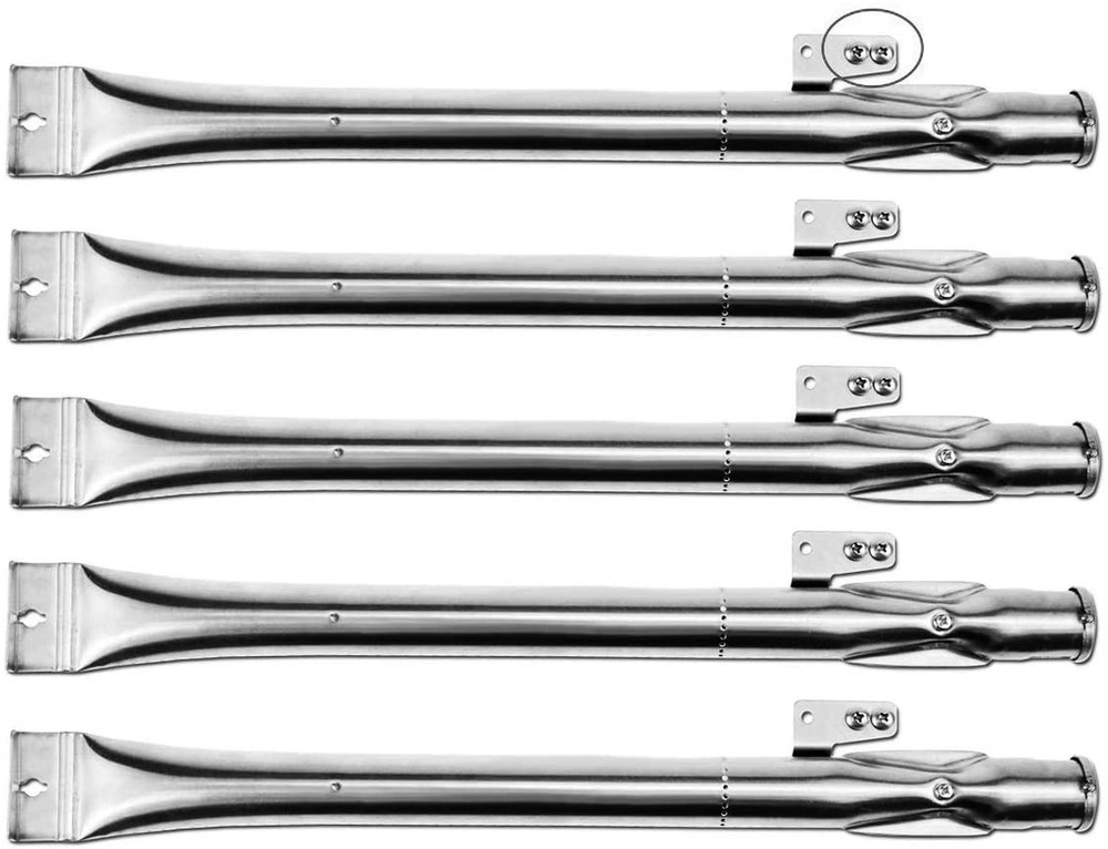 Grill Burners Stainless Steel Burner Tube 5-Pack for Nexgrill 4/5 Burner Grills