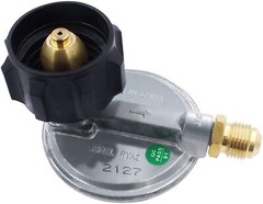 Low Pressure Regulator with QCC Type 1 for 5-40lbs Tank Cylinder 3/8″ Male Flare