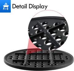 KJ-MFG23 Cast Iron Fire Grate Replacement Parts for Kamado Joe 18 Inch Classic S