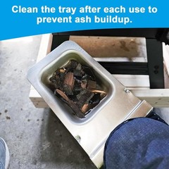 Wood Chip Tray Replacement for Masterbuilt 30/40-Inch Smokers 9007140023
