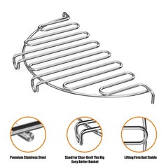 onlyfire Turkey Fryer Accessory Kit – 2PCS Leg Racks Fits Chicken Rack