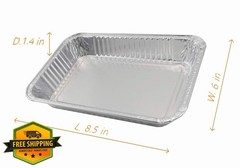 Firsgrill 55-Pack Weber 6415 Gas Grill Drip Pan Liners