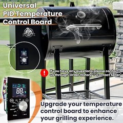 Universal PID Temperature Control Board for Pit Boss, Traeger, Z Grills – Rep…