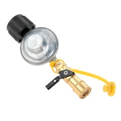 Propane Gas Grill Regulator 1/4″Quick Connect Cylinder Tank Adapter 20-50lbs BBQ