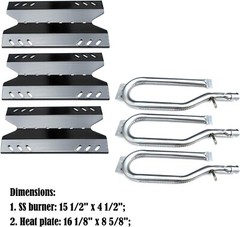 Kenmore Outdoor Gourmet BBQ Pro Gas Grill Replacement Burner Heat Plate Repair