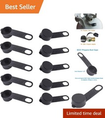 Durable Plastic Propane Dust Caps for Valves and Fittings