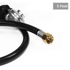Propane Hose and Regulator for Small Appliances Including BBQ Grills and RVs