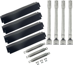 Grill Heat Plates Burners Crossover Tubes Replacement Parts Kit for Charbroil