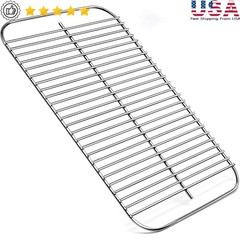 Weber Go-Anywhere Grill Grate Replacement Stainless Steel Cooking Accessory New
