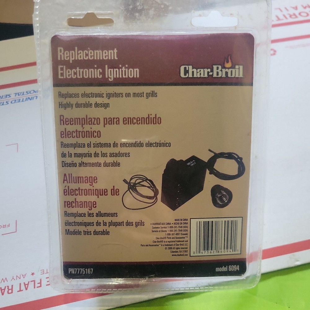 Char-Broil Gas Grill Lead Electronic Grill Ignition Kit w/wires Model 6094