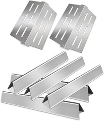 Grill Heat Deflectors and Flavor Bars for Weber Genesis E310 E320 E330 S320 S330