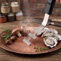 Grill Grate Lifter Tool 26 cm Stainless Steel Non Slip Handle for BBQ Use