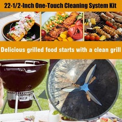 22-1/2-Inch for Weber Grill Parts 7444 for One-Touch Cleaning System Kit Free US