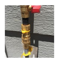 25 Feet 3/8 inch ID Natural Gas Grill Hose with Quick Connect Fittings, Natur…