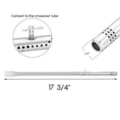Grill Parts Kit Replacement for Charbroil Performance 5 Burner – 5 PCS Burners