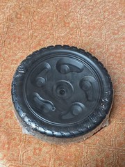 CharBroil Traditional Kenmore/Sears Grill Wheel 6″ Original part w/axel & clip