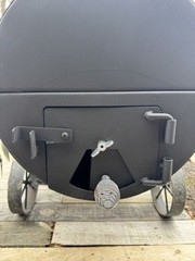 Firebox Door Damper Assembly with HUGE wingnut for Oklahoma Joe’s Smoker