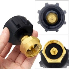 Qcc1 Regulator Valve 1Lb Tank Gas Propane Refill Adapter Outdoor Bbq Ki