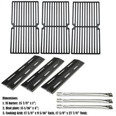 Direct Store Parts Kit Dg135 Replacement For Brinkmann 7231 Gas Grill Burners
