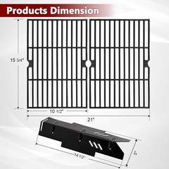 Grill Replacement Parts for Dyna-Glo 2-Burner DGF350CSP, DGF350CSP-D