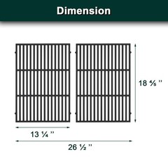 Replacement Grill Grates for Genesis II E-310 E-335 S-335 SE-310 Cooking Parts