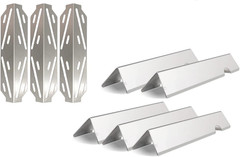 BBQ Heat Plates And Deflectors Kit for Weber Genesis II/LX 300 Series Gas Grills