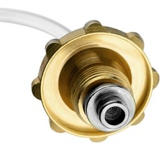 2pc Liquefied Gas Connector & Hose To Inflate Two Gas Tanks With Each Other Kit