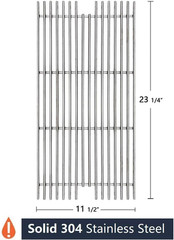 23 1/4″ SUS304 Stainless Steel Cooking Grates 54911 Replacement for Viking VGBQ