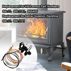 licvqel Natural Gas (NG) 69L17 Pilot Assembly Kit Fit for Lennox Elite, IHP,