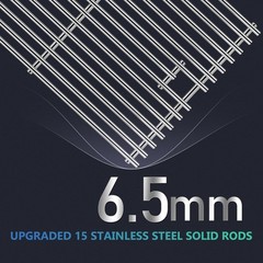 Hiorucet Grill Grates For Nexgrill 6 Burner 720-0896B Stainless