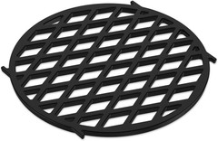 Cast Iron Sear Grate 11.8in Replacement for Weber 22in Grill BBQ Cooking Grid
