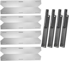 Cast Iron Burner and Stainless Steel Heat Plate