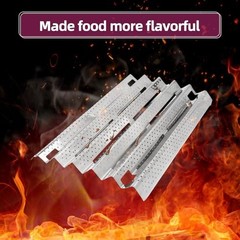 19 1/4″ Cooking Grid Grates with 17.32″ Heat Plate Replacement for Brinkmann