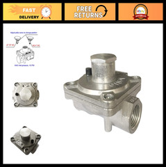Natural Gas Grill Regulator 1/2″ NPT Low Pressure Pipe, Max Inlet 1/2 PSI, LPG 1