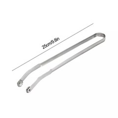 Heavy Duty Stainless Steel Tongs for BBQ Perfect for Sausages and Hot Dogs