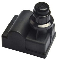 Universal Fit 4-Spark Electronic Push Button Igniter Kit for Most Grills, Black