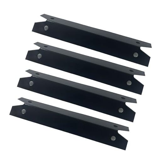 Parts DP143 (4-Pack) Heat Shield/Heat Plates 16 3/4″ x 3 7/8″ Porcelain Steel