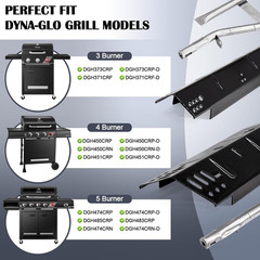 Grill Replacement Parts for Dyna Glo 4 Burner Gas Grill DGH450CRP, DGH450CRP-D,