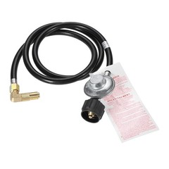 5ft Low Pressure Propane Regulator with 90 Degree Elbow Set for Blackstone Grill