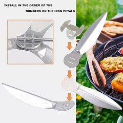 18-1/2-Inch One-Touch Cleaning System Kit For Weber Grill 3618 7443 Repair Part