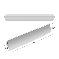 Hongso 67046 Flavorizer Bars 15.3″ for Weber Spirit E-310 300 Front Control