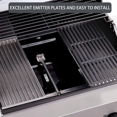 463242516 Emitter Plates Grill Grates Replacement Parts for Charbroil Tru Infrar